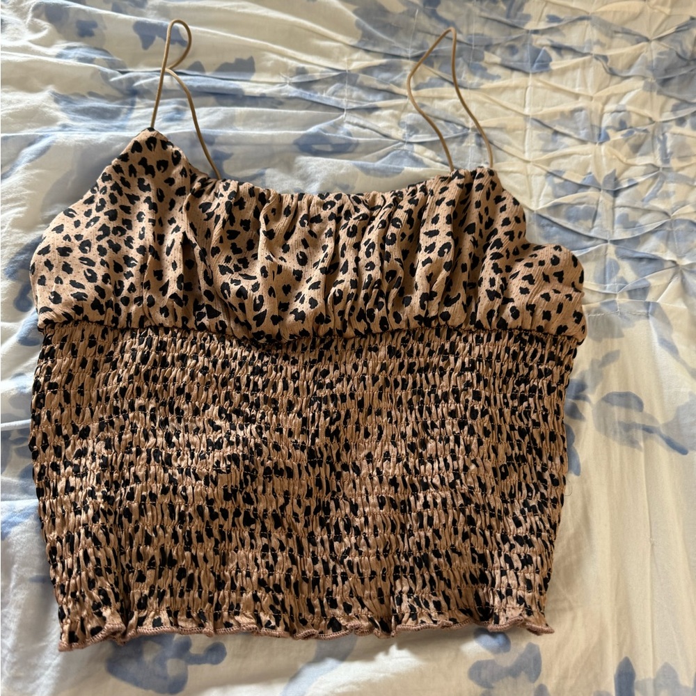 Super cute leopard Tank Top